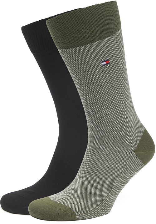 Tommy Hilfiger 2-Pair Socks Birdseye Green Product