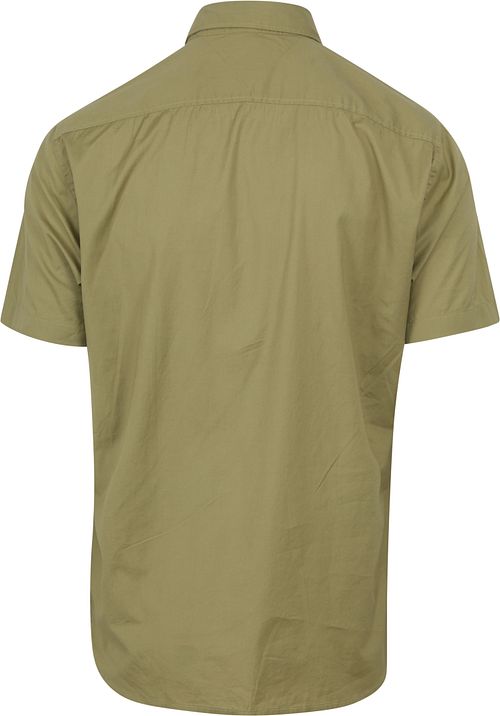 Tommy Hilfiger Short Sleeve Overhemd Flex Groen Product / Achterkant