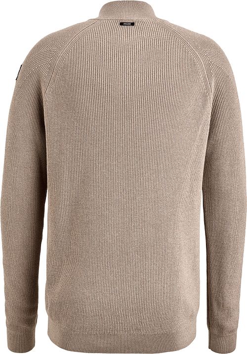 Vanguard Genser Halvglidelås Beige Product / Achterkant