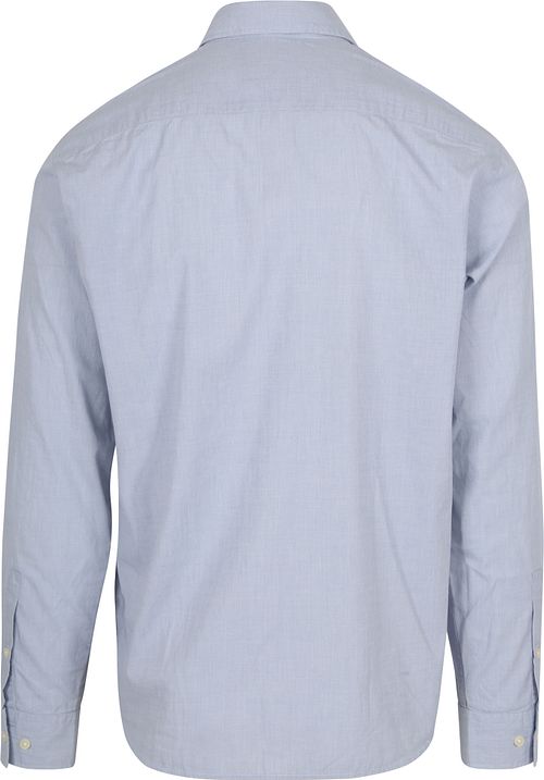 Marc O'Polo Chemise Bleu Soft Product / Achterkant