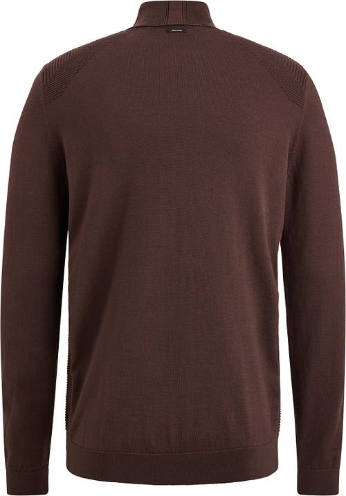 Jersey de cuello alto Vanguard con textura marrón Product / Achterkant