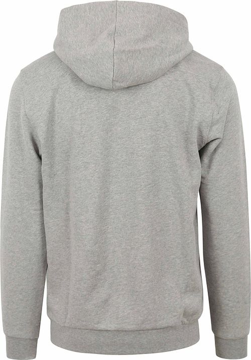 KnowledgeCotton Apparel Hættetrøje i grå Product / Achterkant