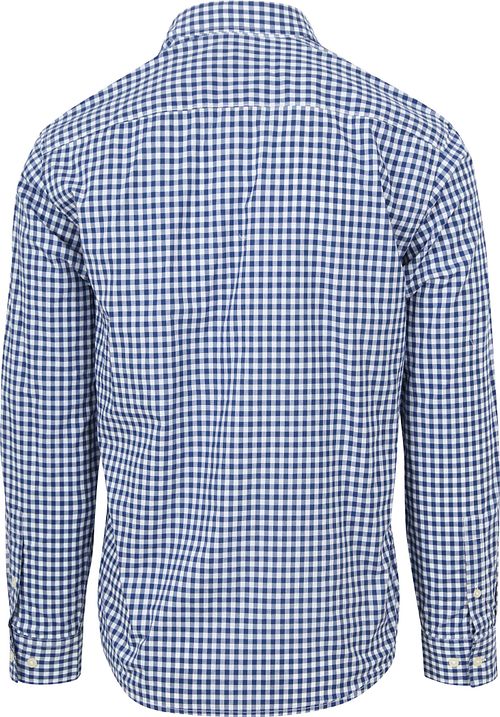 Marc O'Polo ternet skjorte i blå Product / Detail