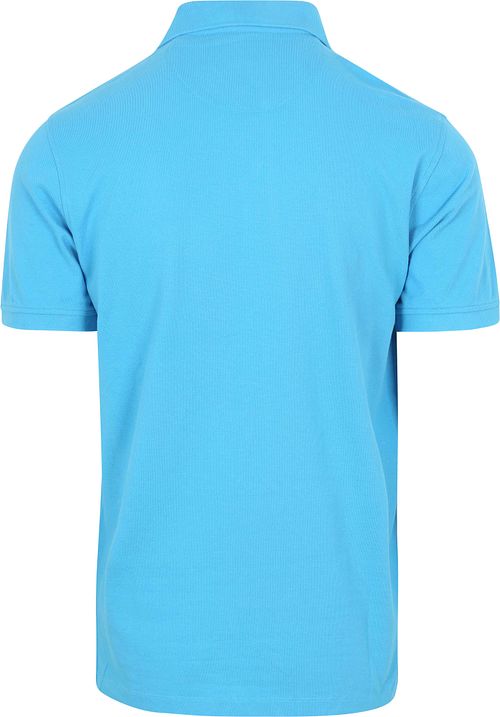 McGregor Polo Piqué Bleu Sea Product / Achterkant