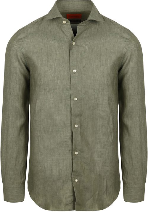 Suitable Skjorte Lin Grønn Product