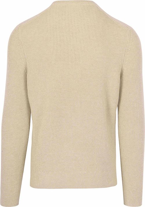 Suitable Trøje i Uldblend, Ivoire Product / Achterkant