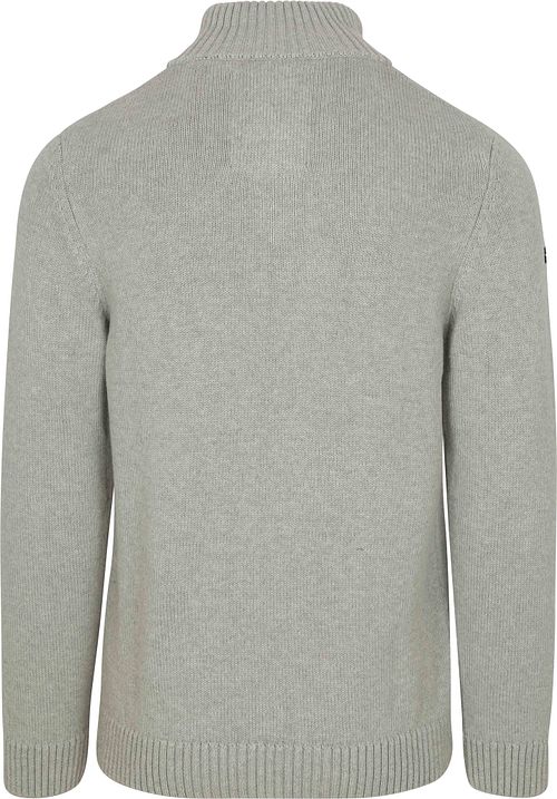 Superdry Half Zip Pullover Heavy Grau Product / Achterkant