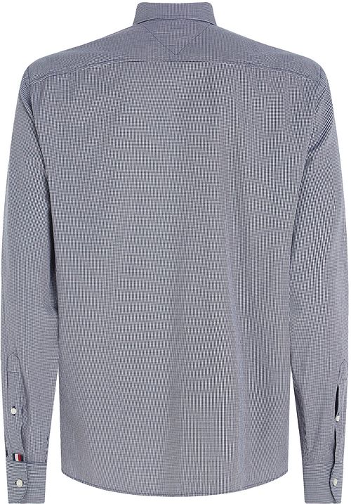 Tommy Hilfiger Chemise Marine A Carreaux Product / Achterkant