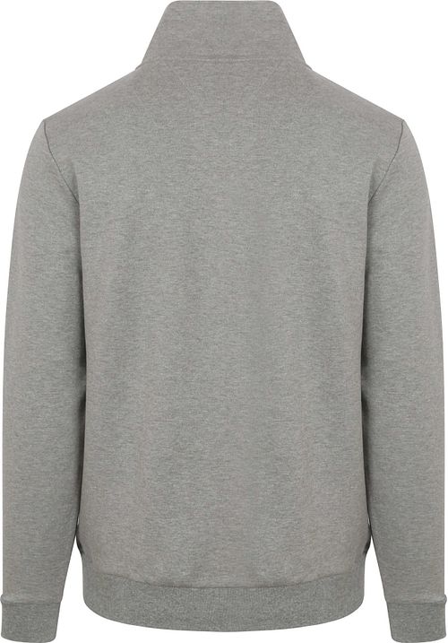 Sweter Tommy Hilfiger Half Zip Intechno, szary Product / Achterkant