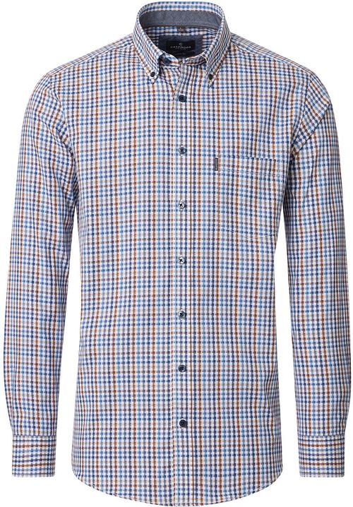 CASAMODA Overhemd Ruiten Blauw Product