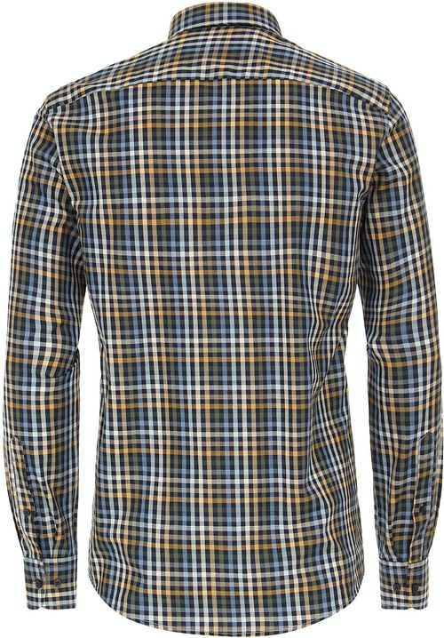 CASAMODA Casual Shirt Checks Navy Product / Achterkant