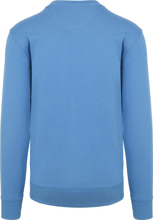 King Essentials The George Sweater blu medio Product / Achterkant