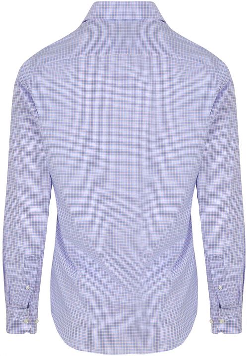 Steppin' Out Hemd Ruiten Blauw Roze Product / Achterkant