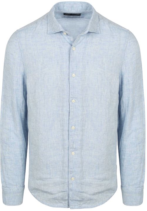 Marc O'Polo Shirt Linen Light Blue Product