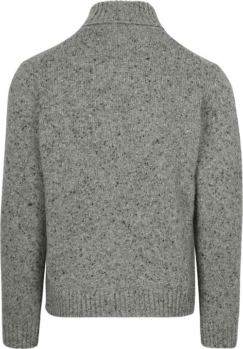 Suitable Donnegal Jersey Cuello Alto Grijs Product / Achterkant