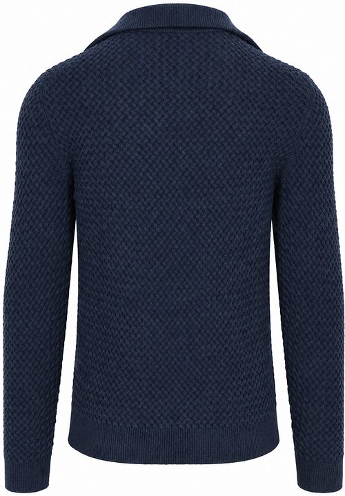 Suitable Sweater Riva Heavy Structure Brown
