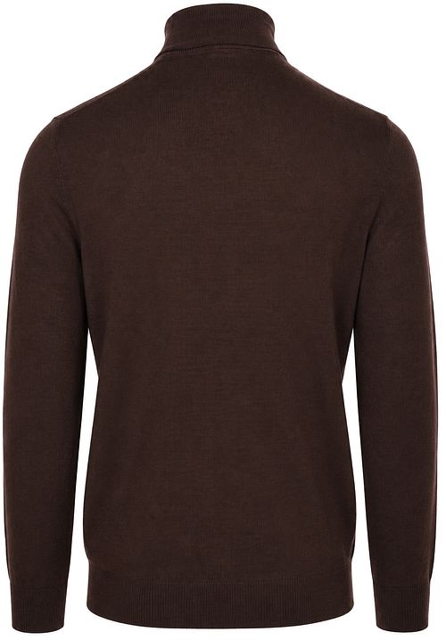 Suitable Merino-trøje Brun Product / Achterkant