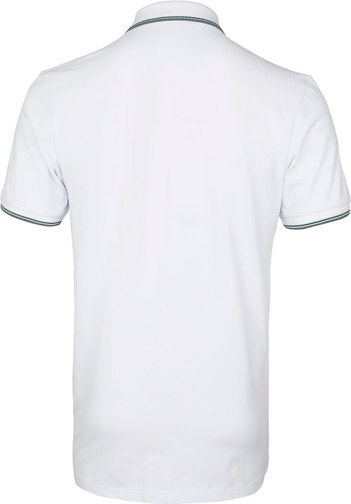 Suitable Polo Jesse Vit Product / Achterkant
