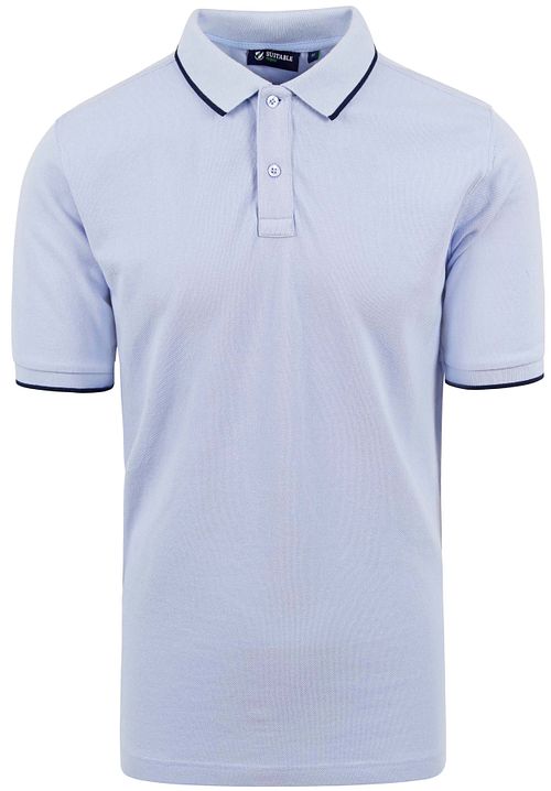 Suitable Respect Polo Tip Ferry Azzurro Chiaro Product