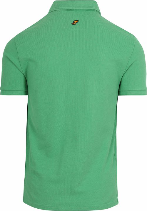 Superdry Classic Pique Polo Island Green Product / Achterkant