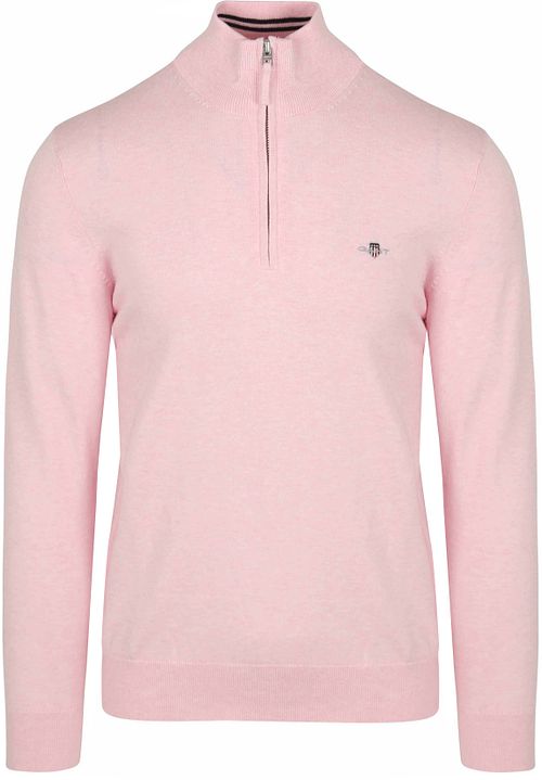 Gant Half Zip Tröja Ljusrosa Product