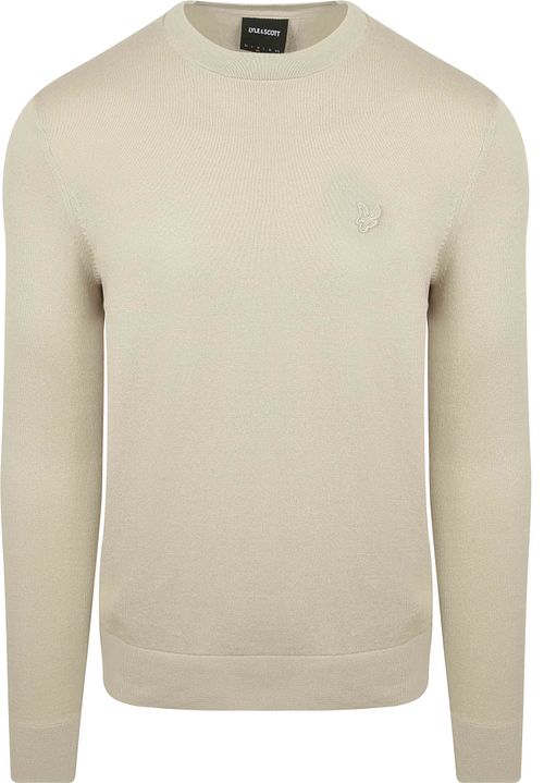 Lyle & Scott Tonal Pullover Greige Product