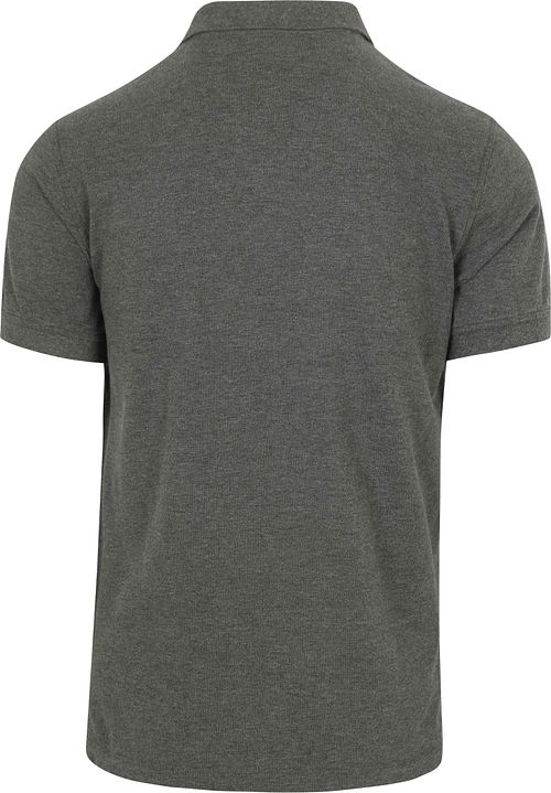 McGregor Piqué Polo Antraciet Product / Achterkant