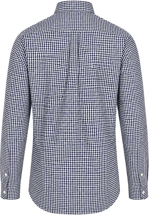 Steppin' Out Hemd Kariert Vichy Navy Product / Achterkant