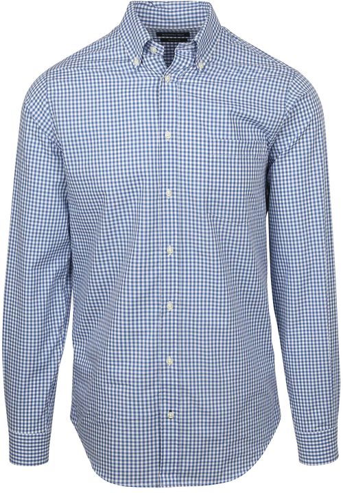 Steppin' Out Poplin Shirt Checks Light Blue Product