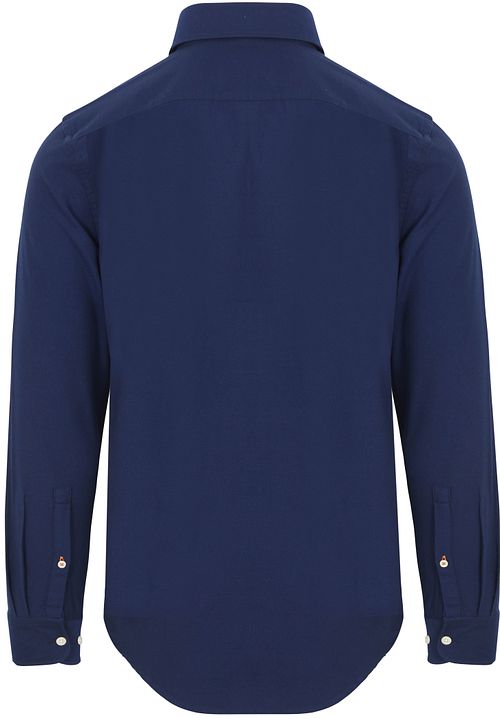 Suitable Hemd Oxford Royal Blau Product / Achterkant