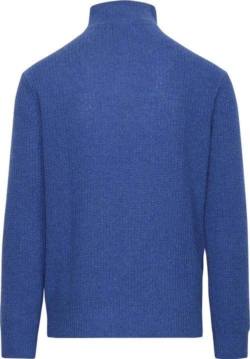 Suitable Pull Demi-Zip Bleu Bleu Product / Achterkant