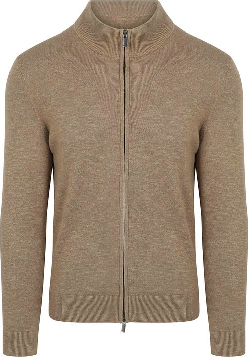 Suitable Vest Slub Garn Beige Product