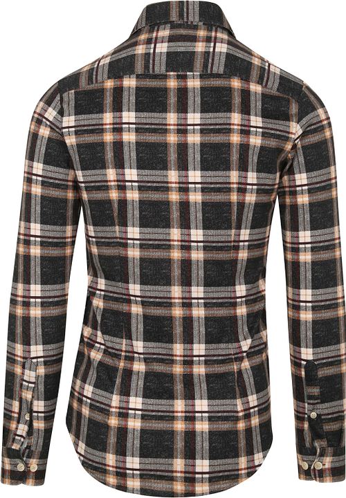 Blue Industry Skjorte, Skotskternet Grå Product / Achterkant