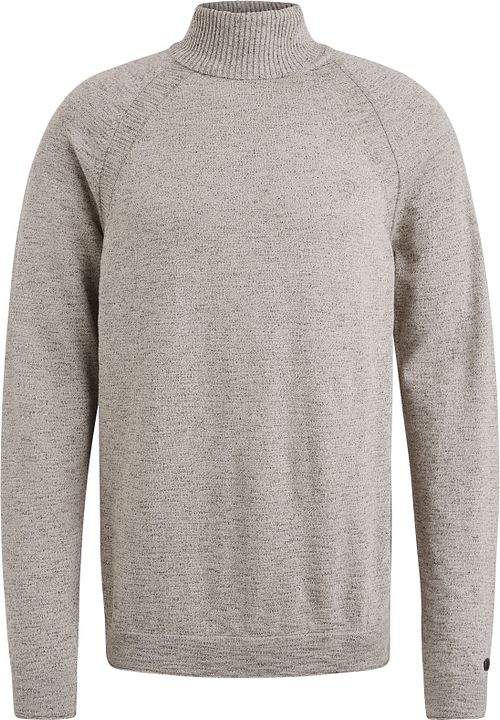 Cast Iron Rollkragenpullover Melange Grau Product