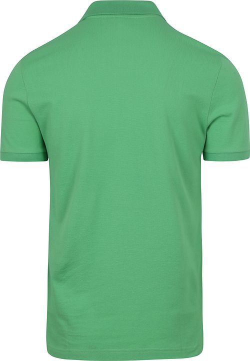 Lacoste Poloshirt Pique Mid Grun Product / Achterkant