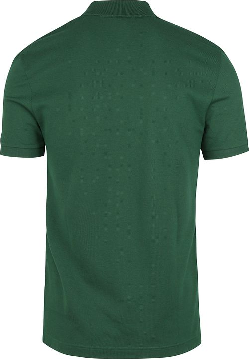 Lacoste Polo Shirt Pique Mid Green Product / Achterkant