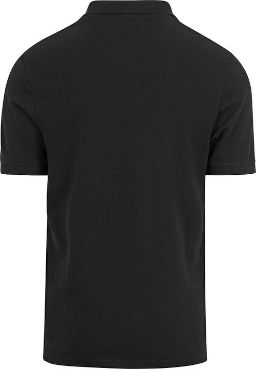 Lyle and Scott Tonal Eagle Polo Czarny Product / Achterkant