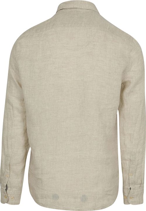 Marc O'Polo Skjorta Ecru Linnedesign Product / Achterkant