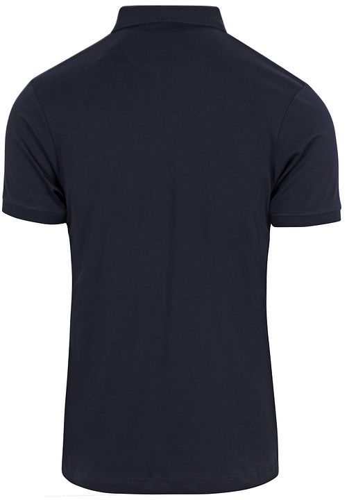 Passer Boris Poloshirt i Navy Product / Achterkant