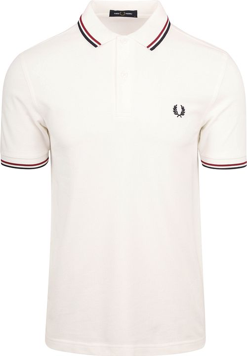 Polo Fred Perry M3600 en blanco roto T60 Product