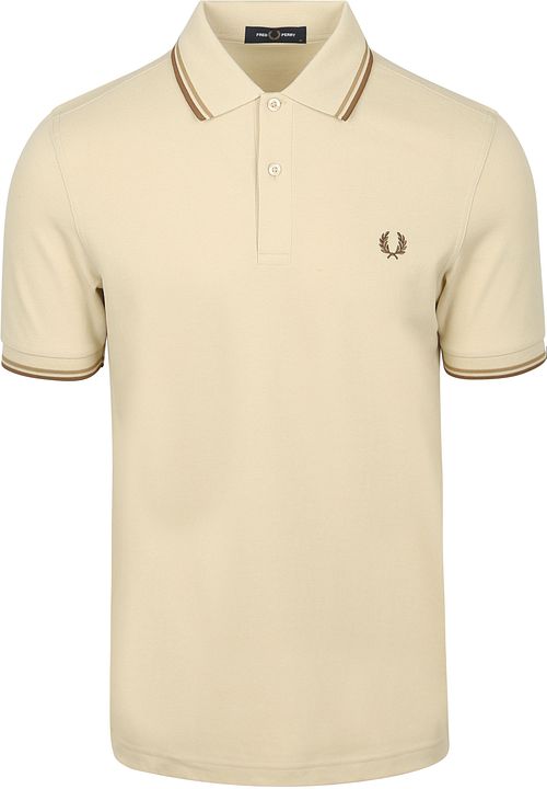 Polo Fred Perry Twin Tipped M3600 w kolorze beżowym Product