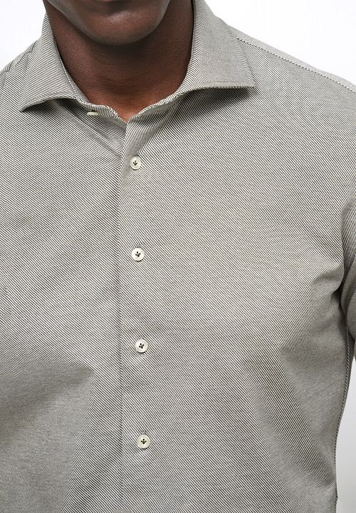 Profuomo Knitted Hemd Groen Product / Detail