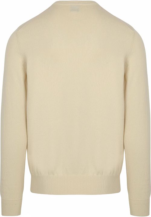 Pullover BOSS Kanovano bianco sporco Product / Achterkant