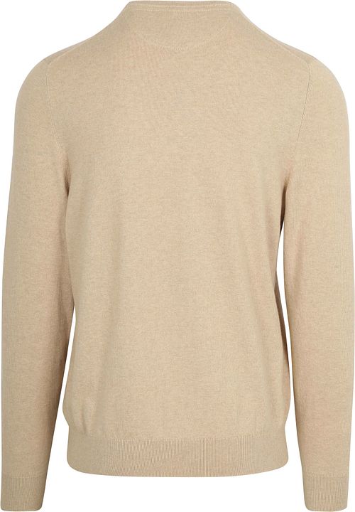 Sweter McGregor Cotton Cashmere w kolorze piaskowym Product / Achterkant