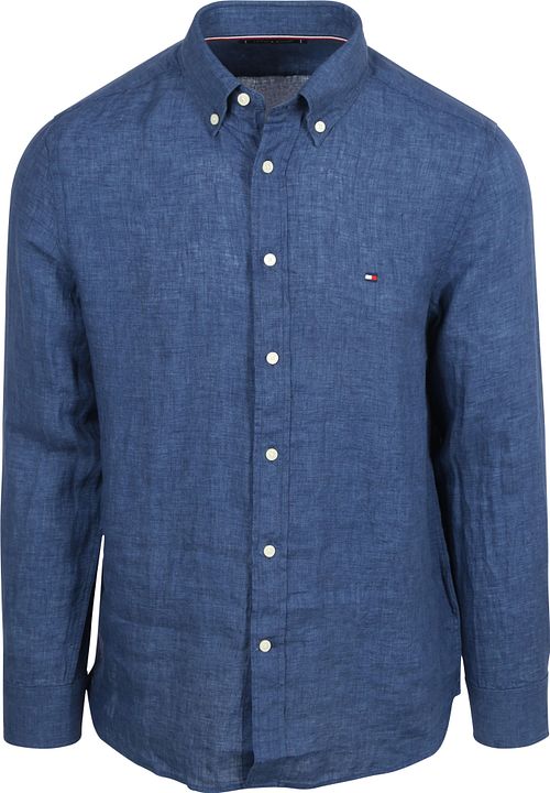 Tommy Hilfiger Overhemd Linnen Indigo Product