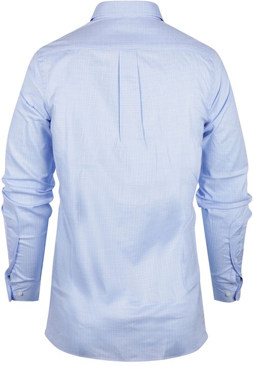 Steppin' Out Overhemd Ruiten Blauw Product / Achterkant