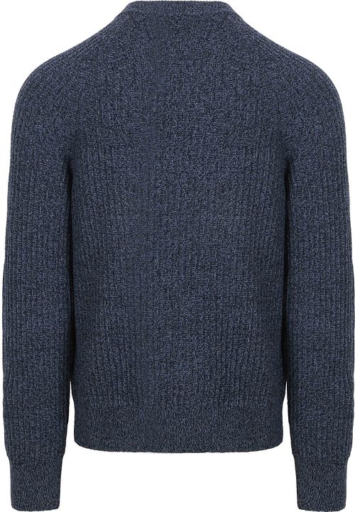 Sweter BOSS Klacier z mieszanki wełny i nylonu w kolorze granatowym Product / Achterkant