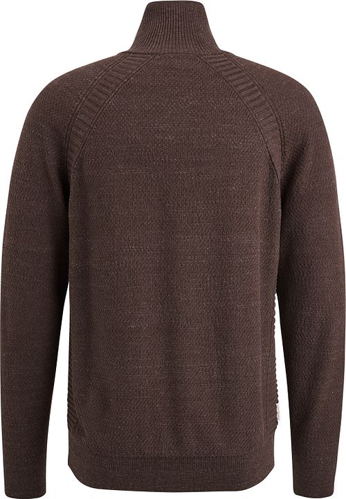 Cast Iron Strikket Vest i Brun Product / Achterkant