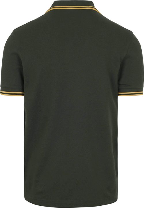 Fred Perry Polo M3600 Mørkegrønn Product / Achterkant