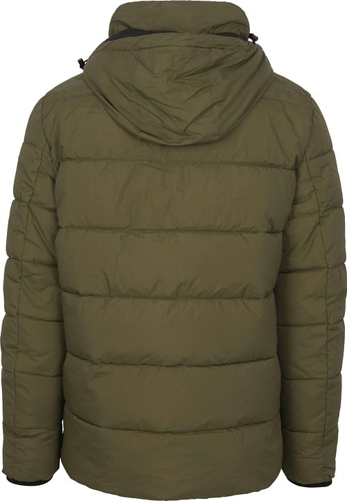 Kurtka McGregor Hooded Puffer w kolorze zielonym Product / Achterkant